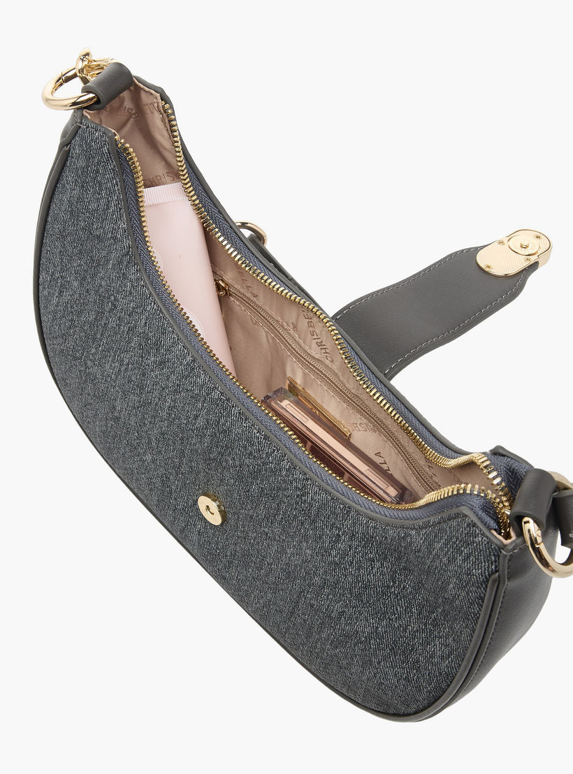 Chrisbella Textured Shoulder Bag
