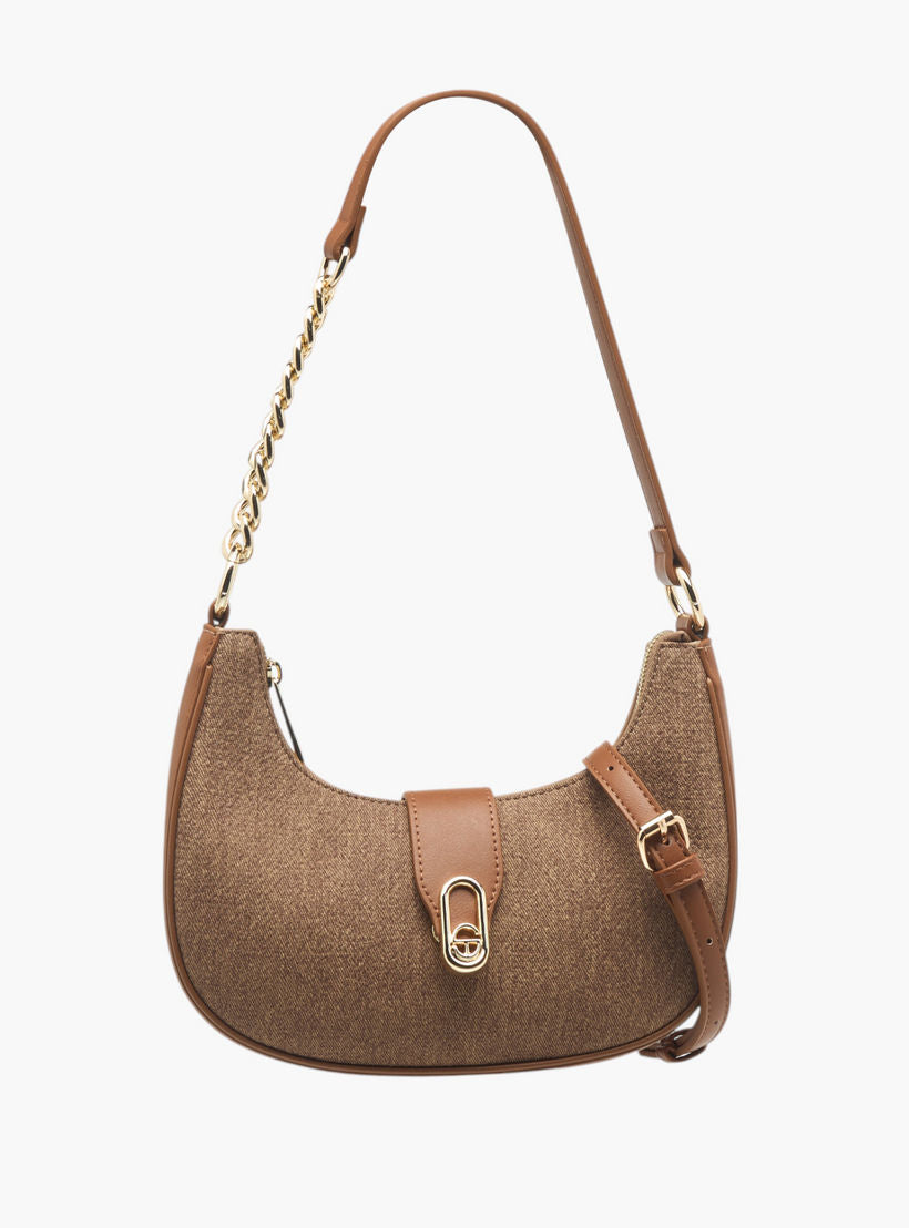 Chrisbella Textured Shoulder Bag