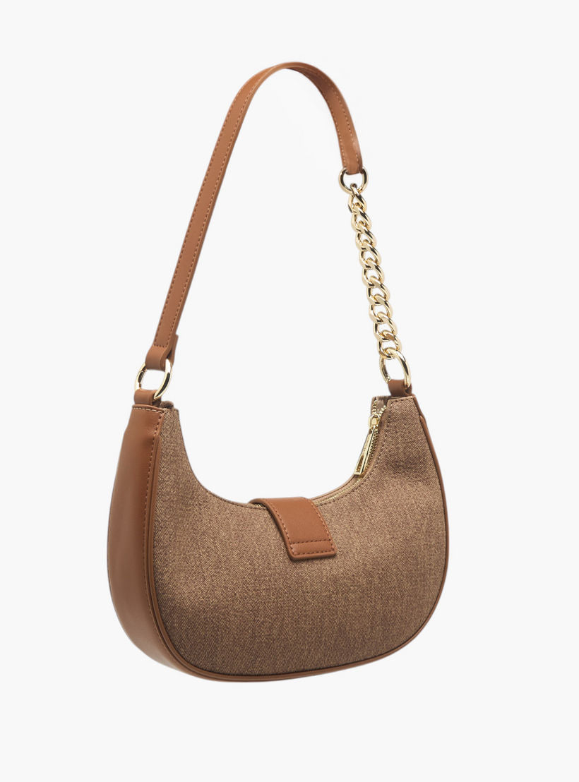 Chrisbella Textured Shoulder Bag
