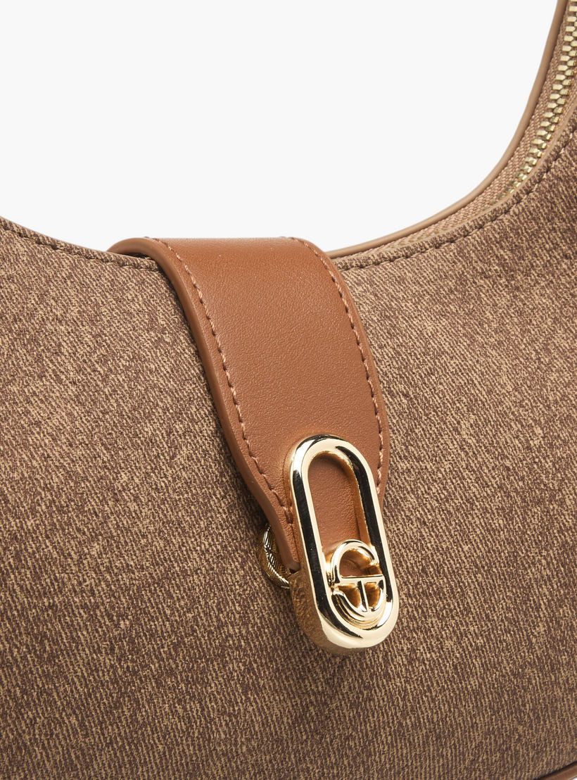 Chrisbella Textured Shoulder Bag