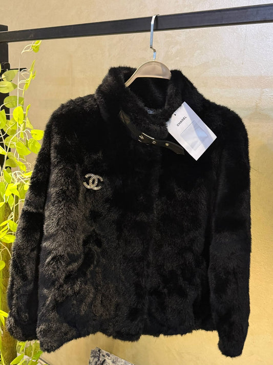 Chanel Shearling Lambskin