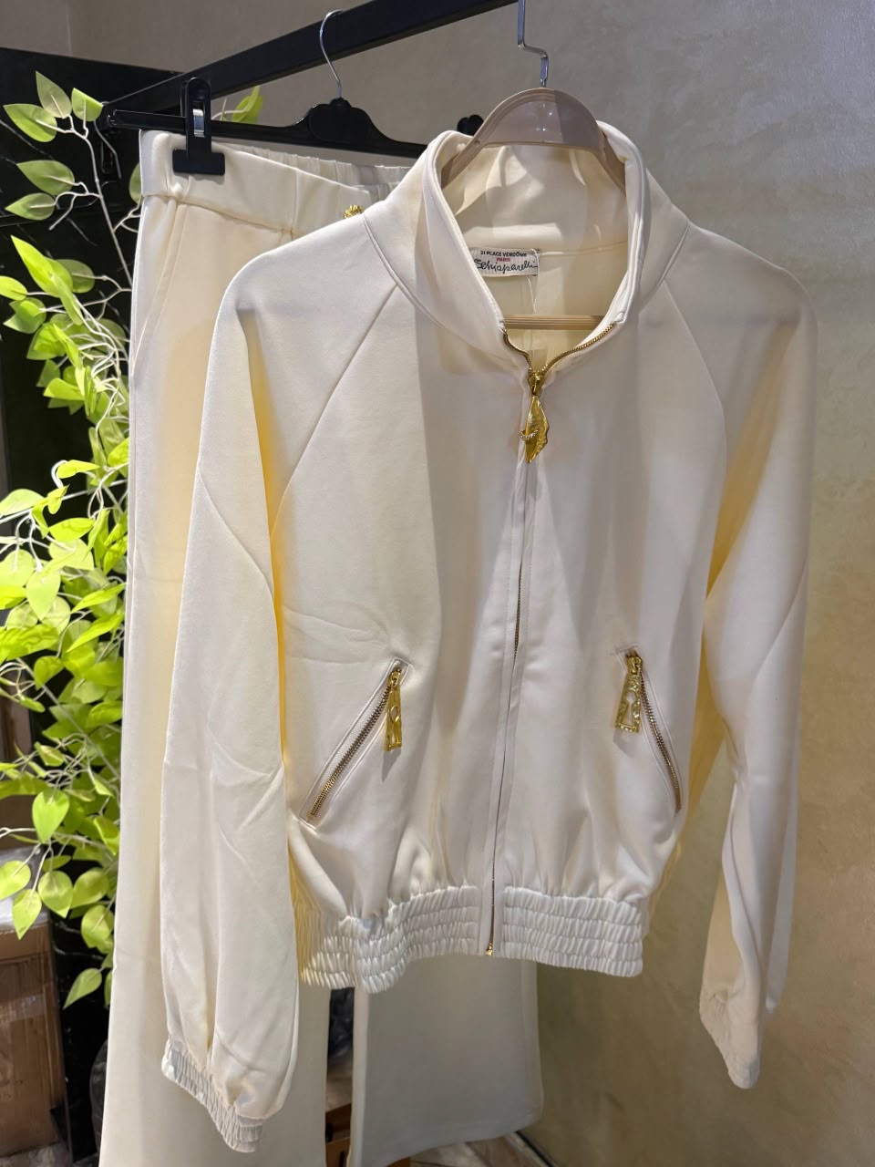 Schiaparelli inspired two-piece tracksuit set