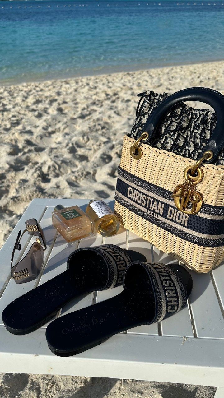 Christian Dior Rattan lady Dior