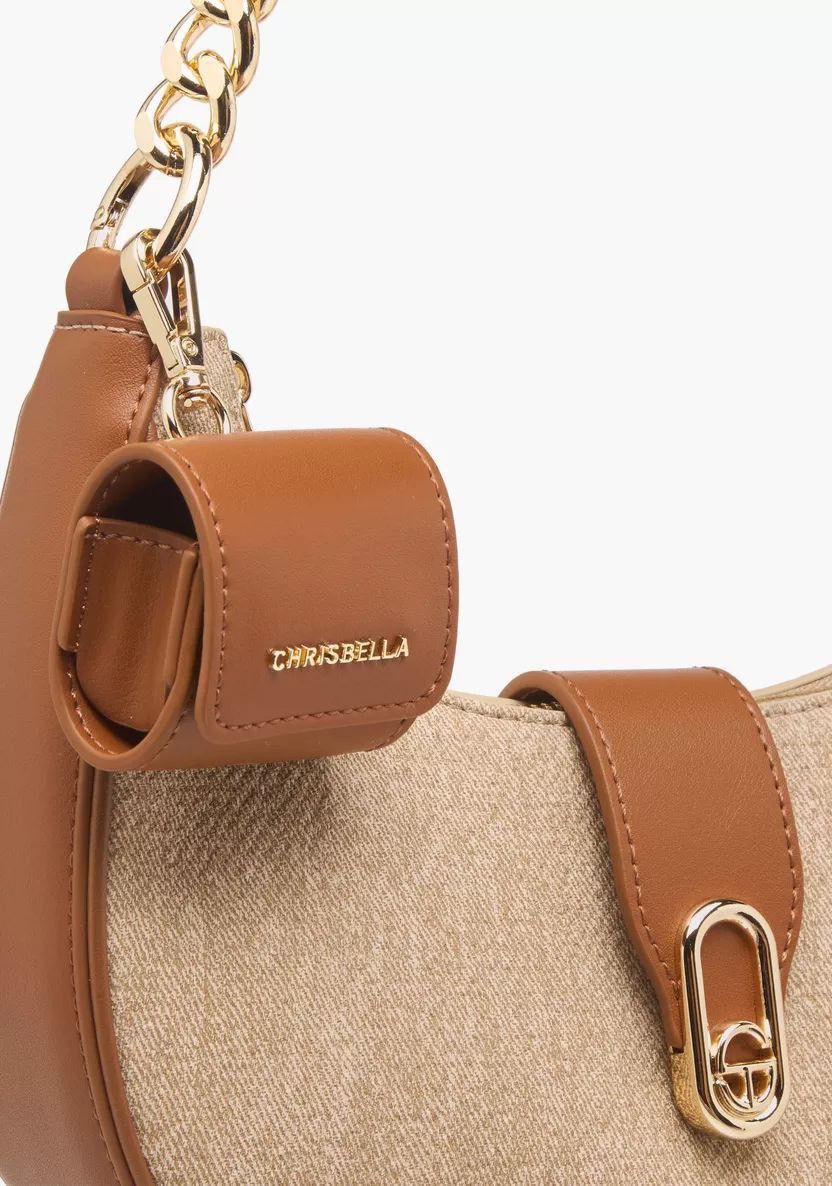 Chrisbella Textured Shoulder Bag