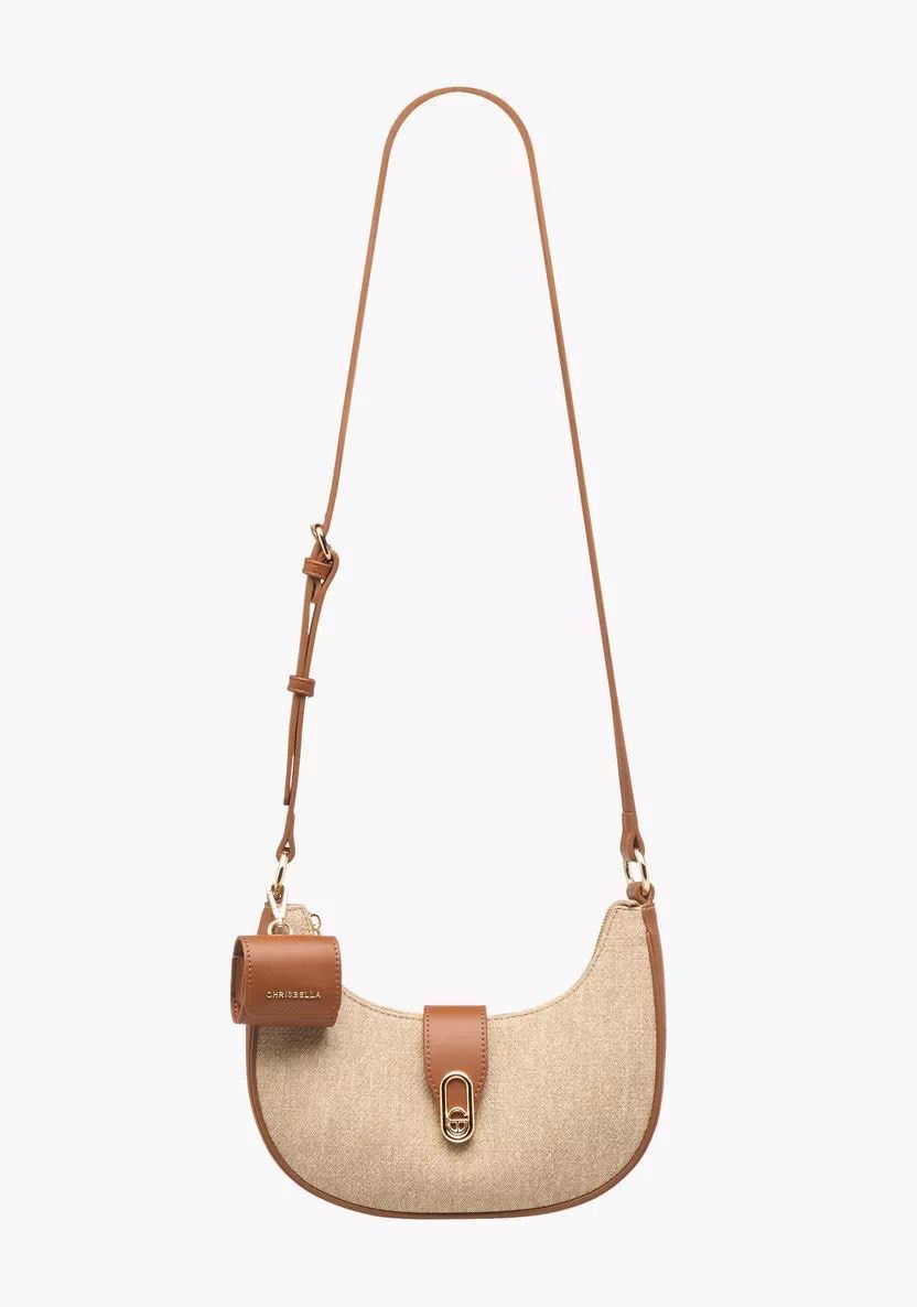Chrisbella Textured Shoulder Bag