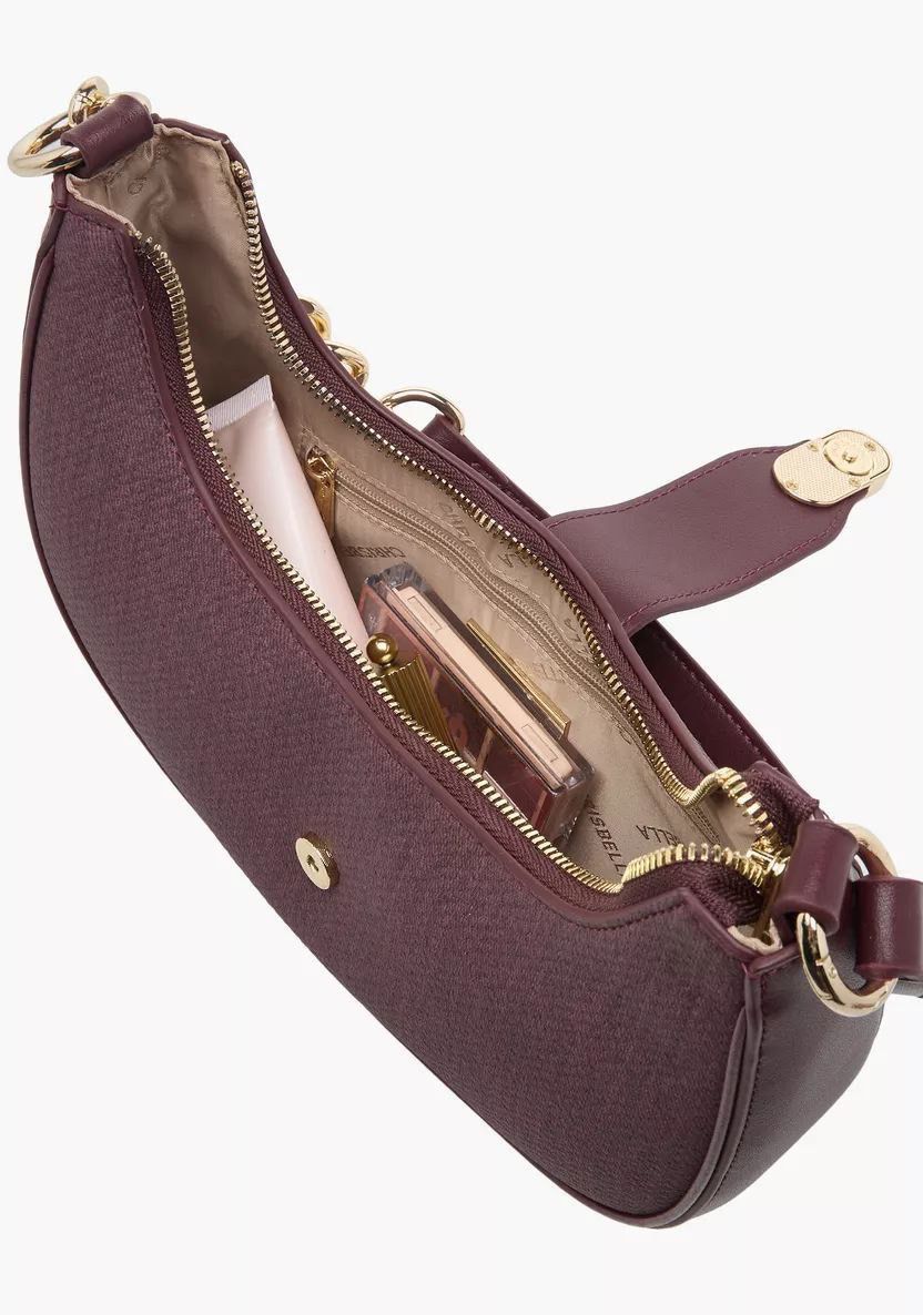 Chrisbella Textured Shoulder Bag