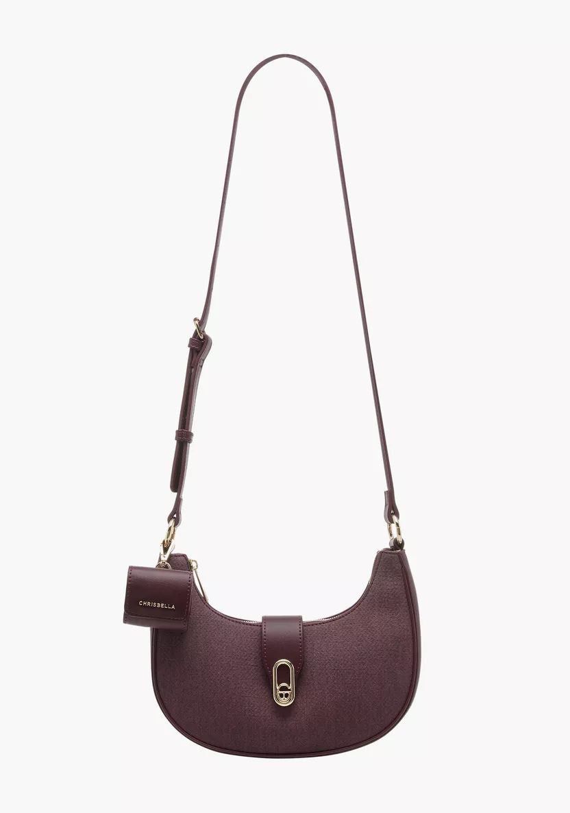Chrisbella Textured Shoulder Bag
