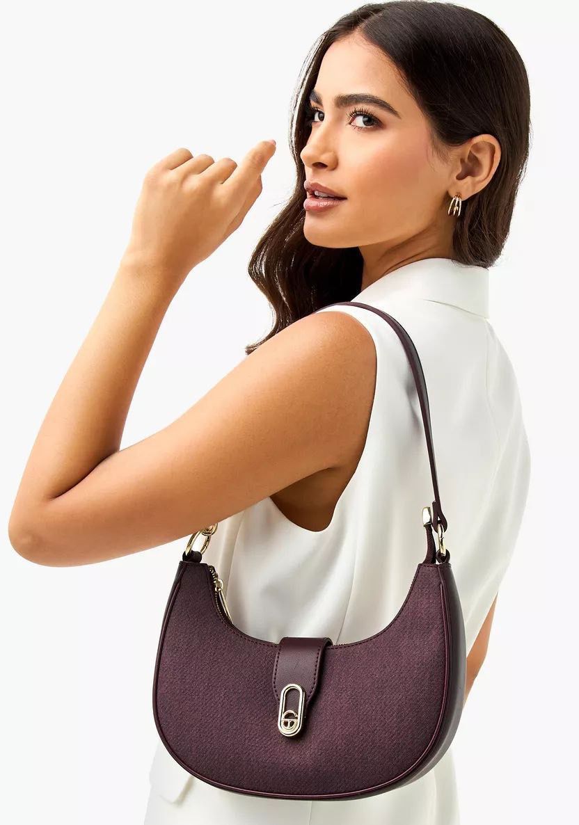 Chrisbella Textured Shoulder Bag
