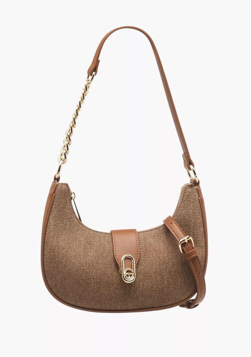Chrisbella Textured Shoulder Bag