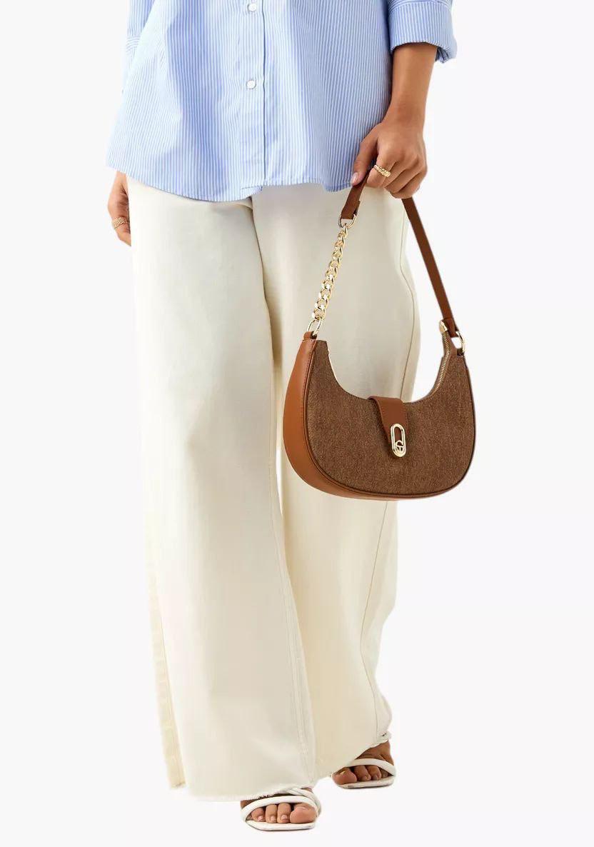 Chrisbella Textured Shoulder Bag