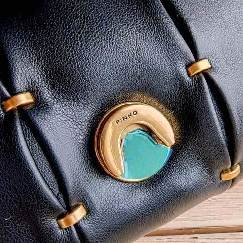 Torebka LOVE MINI PUFF PINCHED PINKO