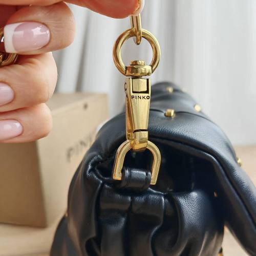 Torebka LOVE MINI PUFF PINCHED PINKO