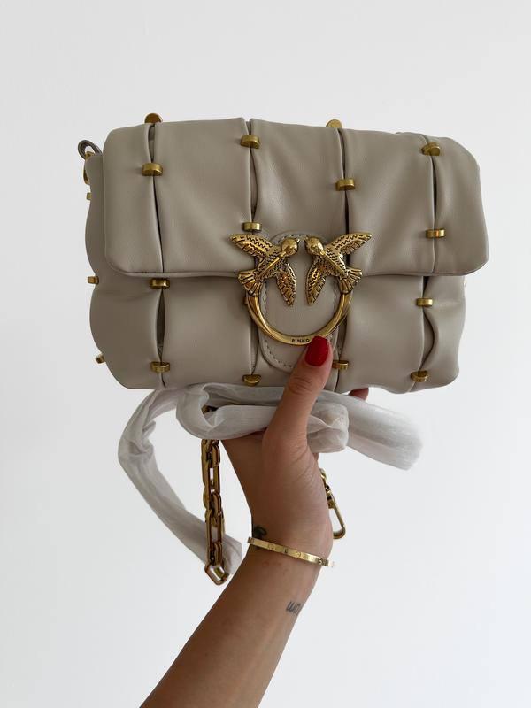 Torebka LOVE MINI PUFF PINCHED PINKO