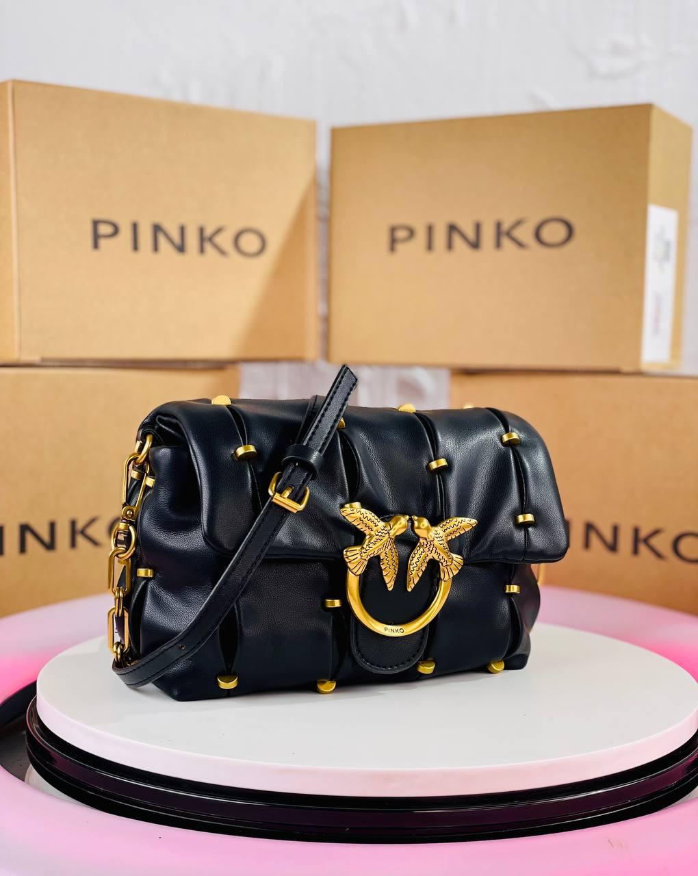 Torebka LOVE MINI PUFF PINCHED PINKO
