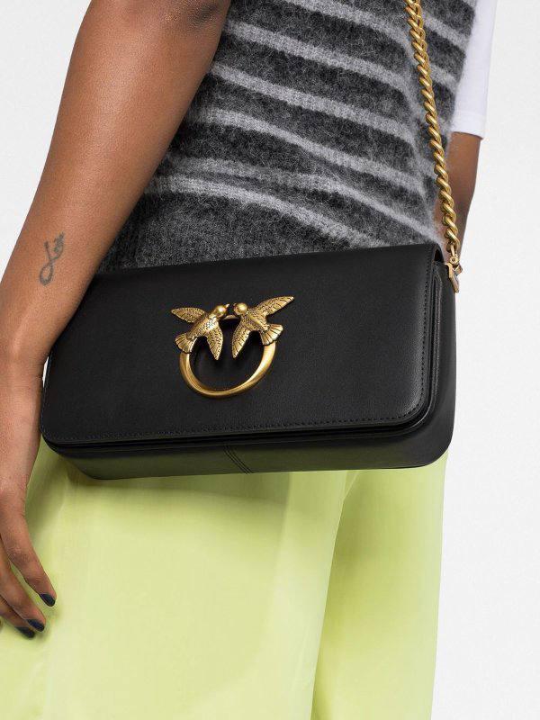 Small Love Bag Box crossbody bag in nappa leather