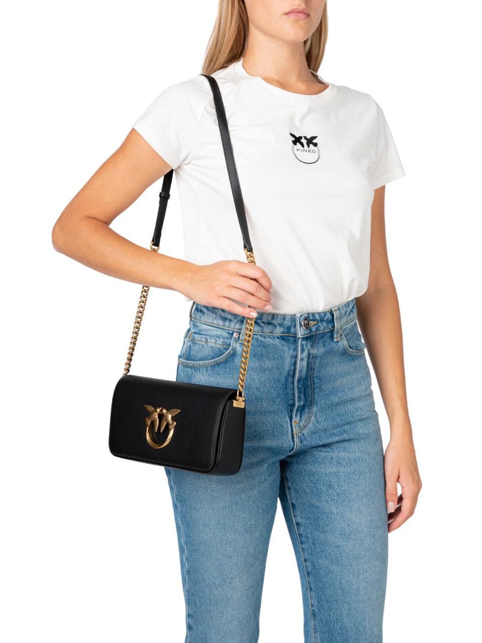 Small Love Bag Box crossbody bag in nappa leather