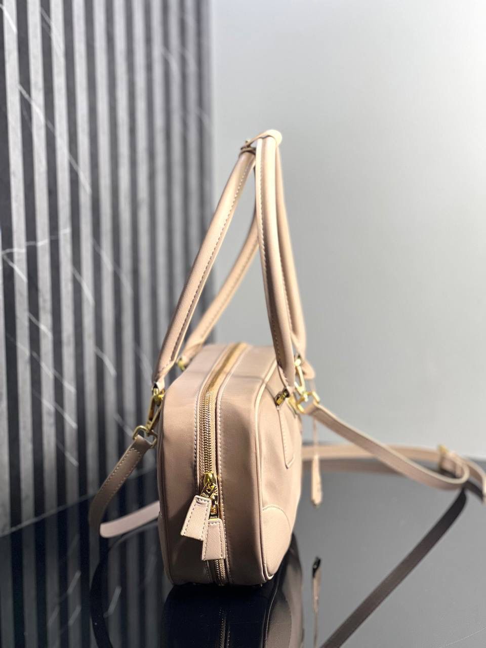 Prada Re-Edition 1978 medium Re-Nylon and Saffiano leather two-handle bag