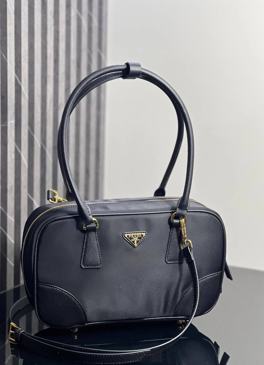 Prada Re-Edition 1978 medium Re-Nylon and Saffiano leather two-handle bag