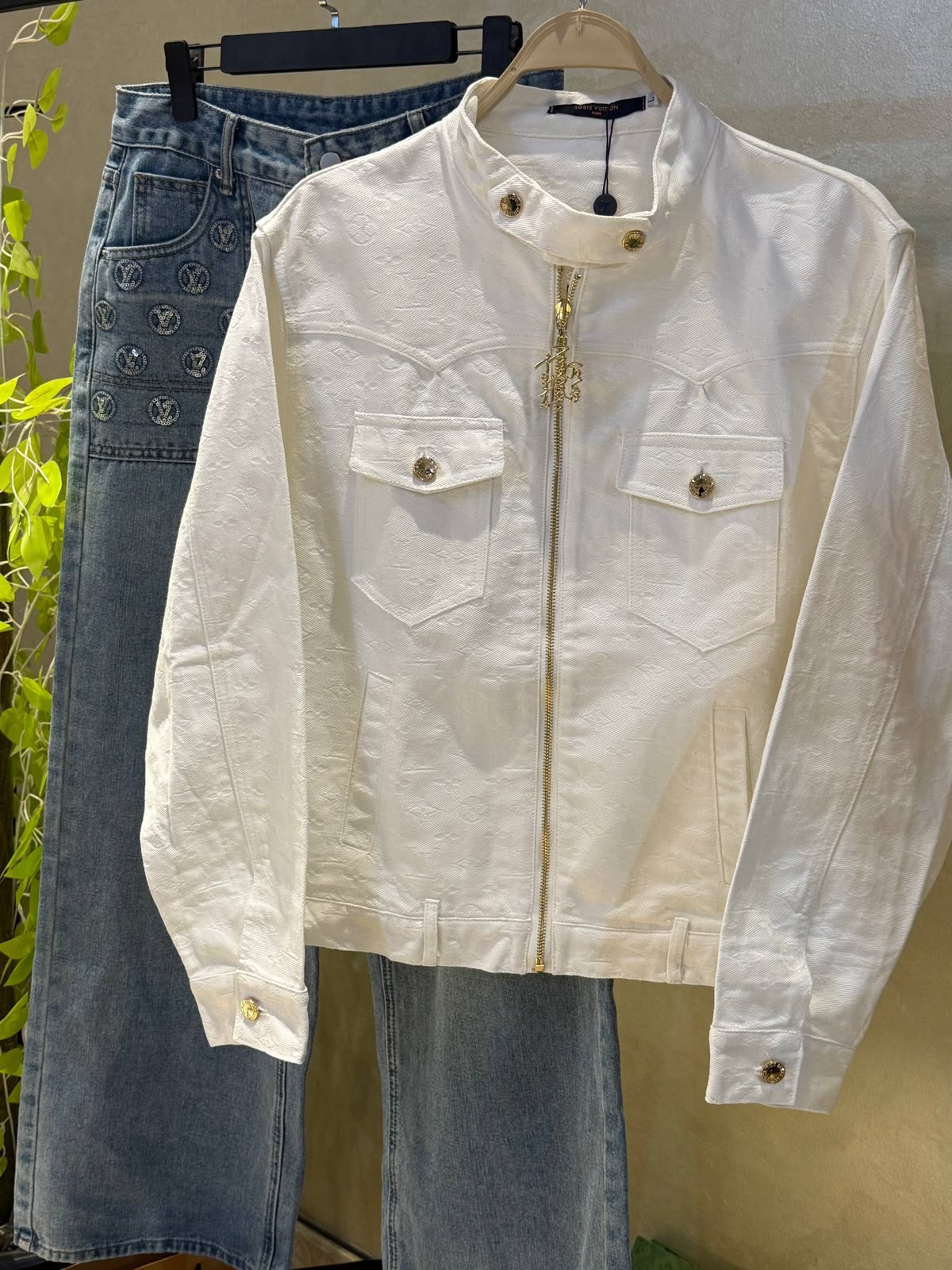 Louis Vuitton Monogram Jacquard Denim Jacket