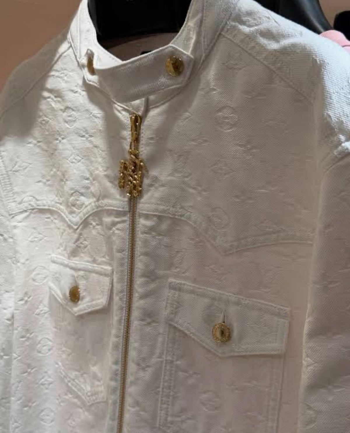 Louis Vuitton Monogram Jacquard Denim Jacket