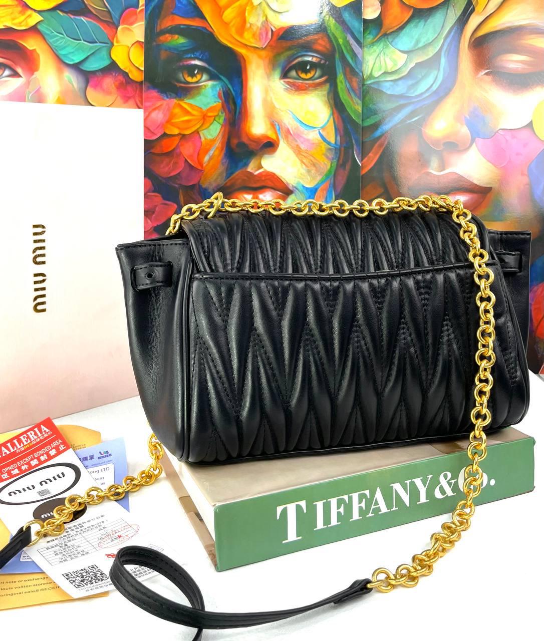 Miu Miu Matelassé Shoulder Bag