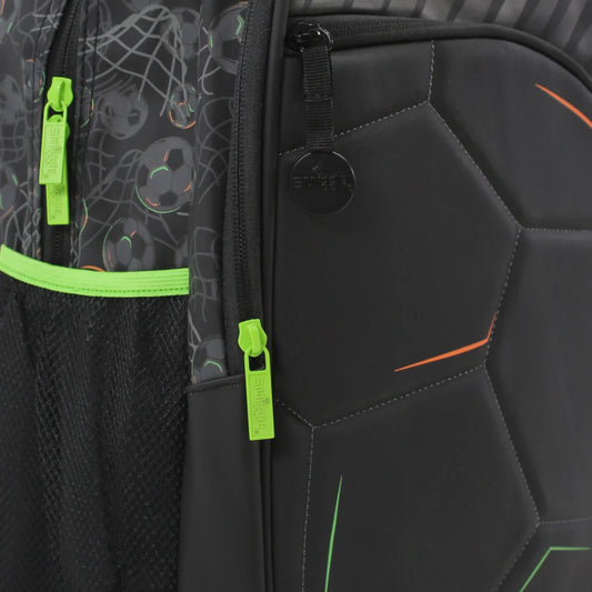 Smiggle Smiggle Backpack Football Design 17 Inches – Black