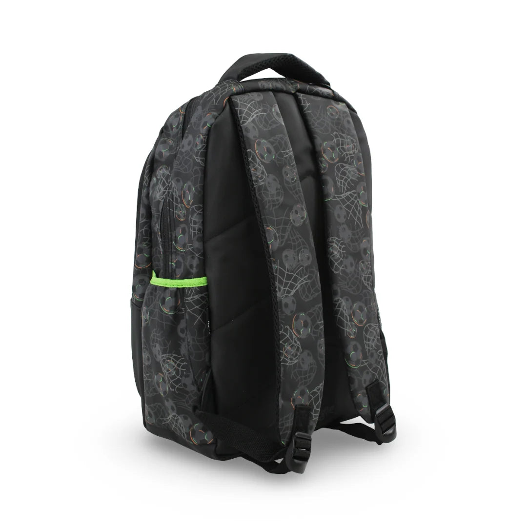 Smiggle Smiggle Backpack Football Design 17 Inches – Black