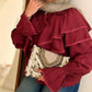 Ruffle Collar Shirt