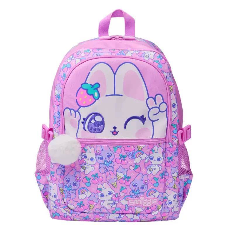 Smiggle Bright Eyes Pink Classic Backpack