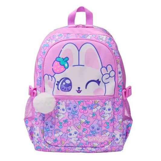 Smiggle Bright Eyes Pink Classic Backpack