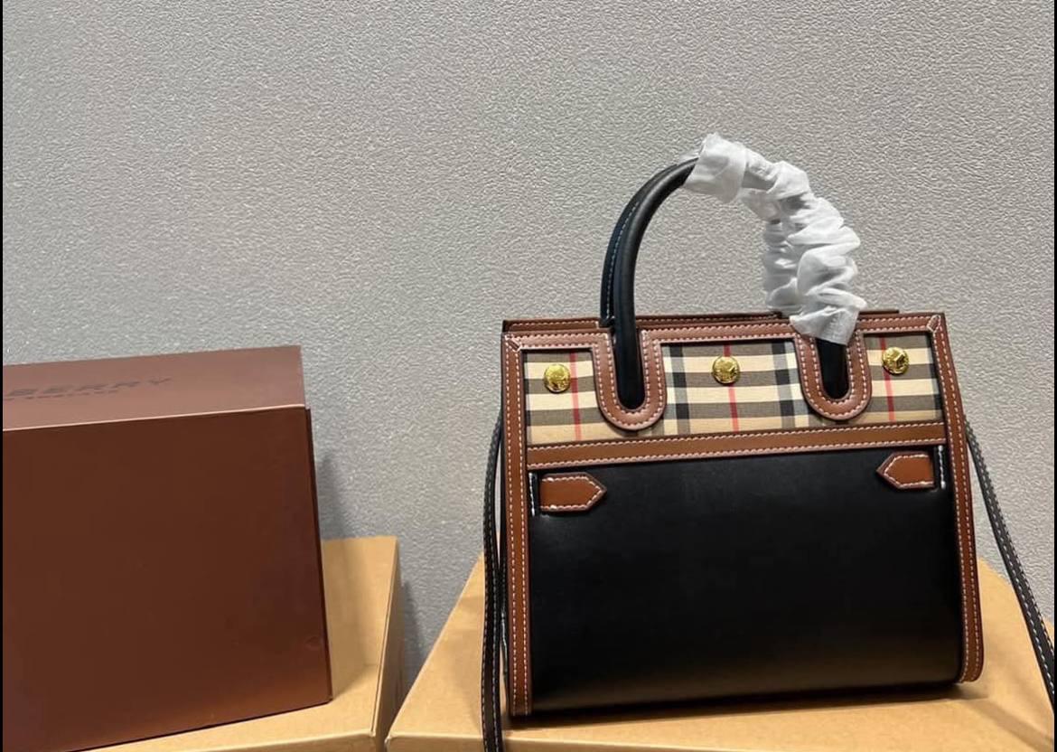 Burberry Pocket Bag with Check