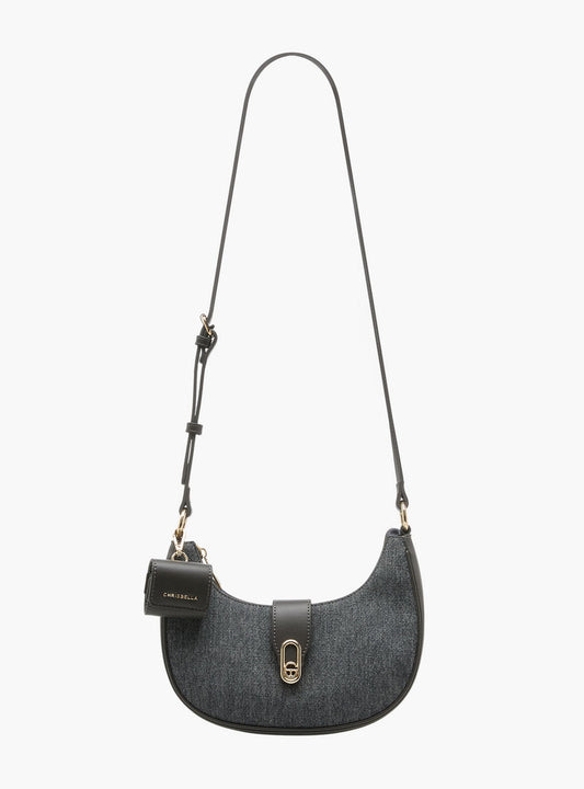 Chrisbella Textured Shoulder Bag