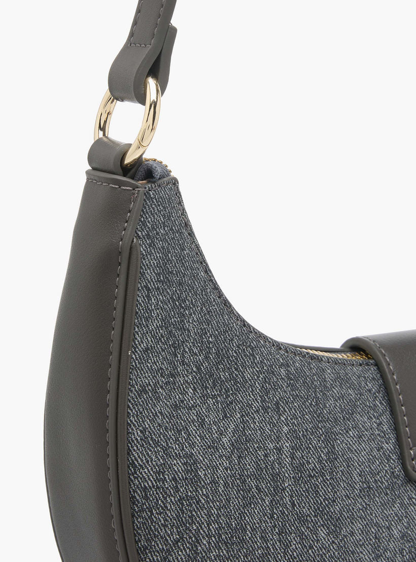 Chrisbella Textured Shoulder Bag