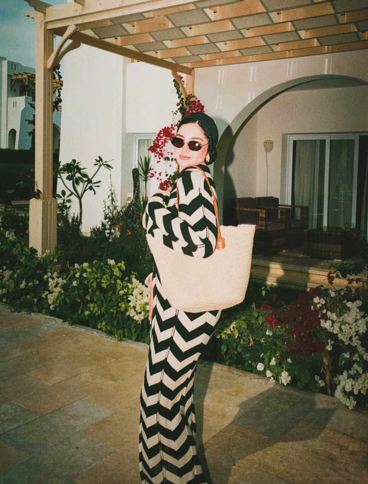 Striped Knit Dress