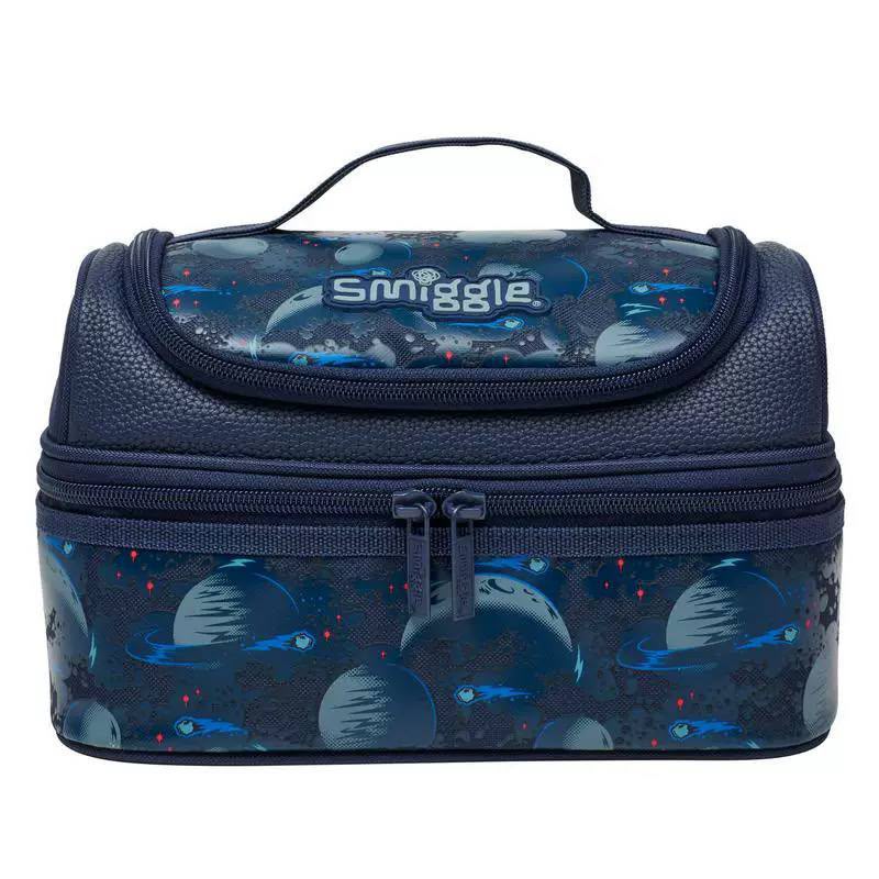 Smiggle Blue space Decker Lunchbox