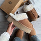 Brown UGG slippers