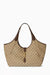 Gucci  GG Canvas Nailhead Jackie Bardot Bag