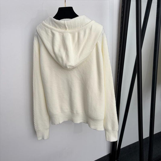 Cable-Knit style Two-Piece Tracksuit