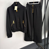 Schiaparelli inspired two-piece tracksuit set