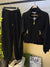 Schiaparelli Mock-Neck Zip-up Jacket and Matching Sweatpants