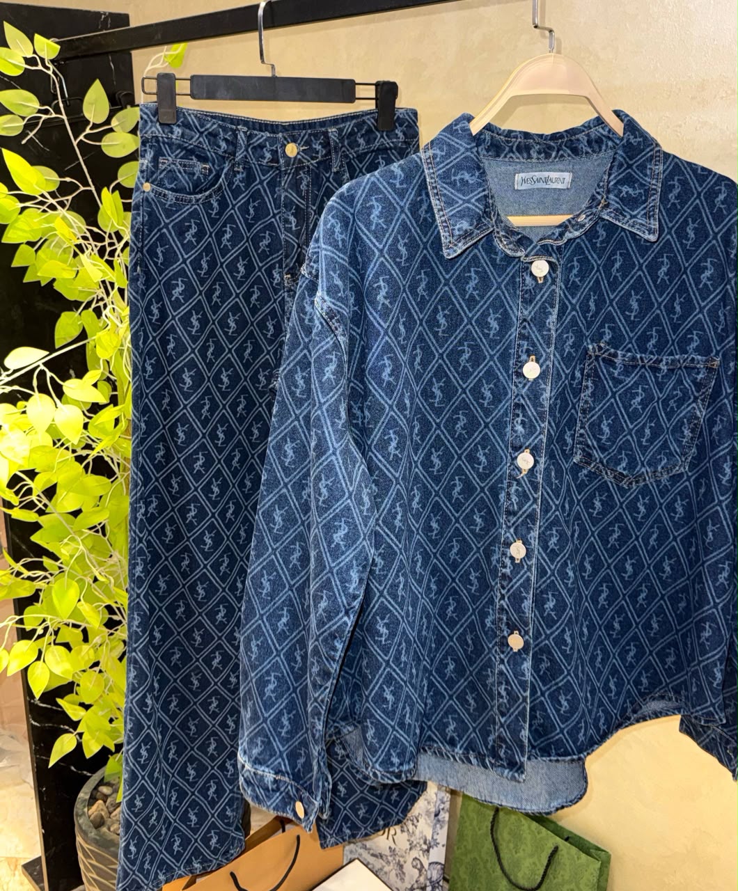 Ysl Karl lagerfeld Jeans Set