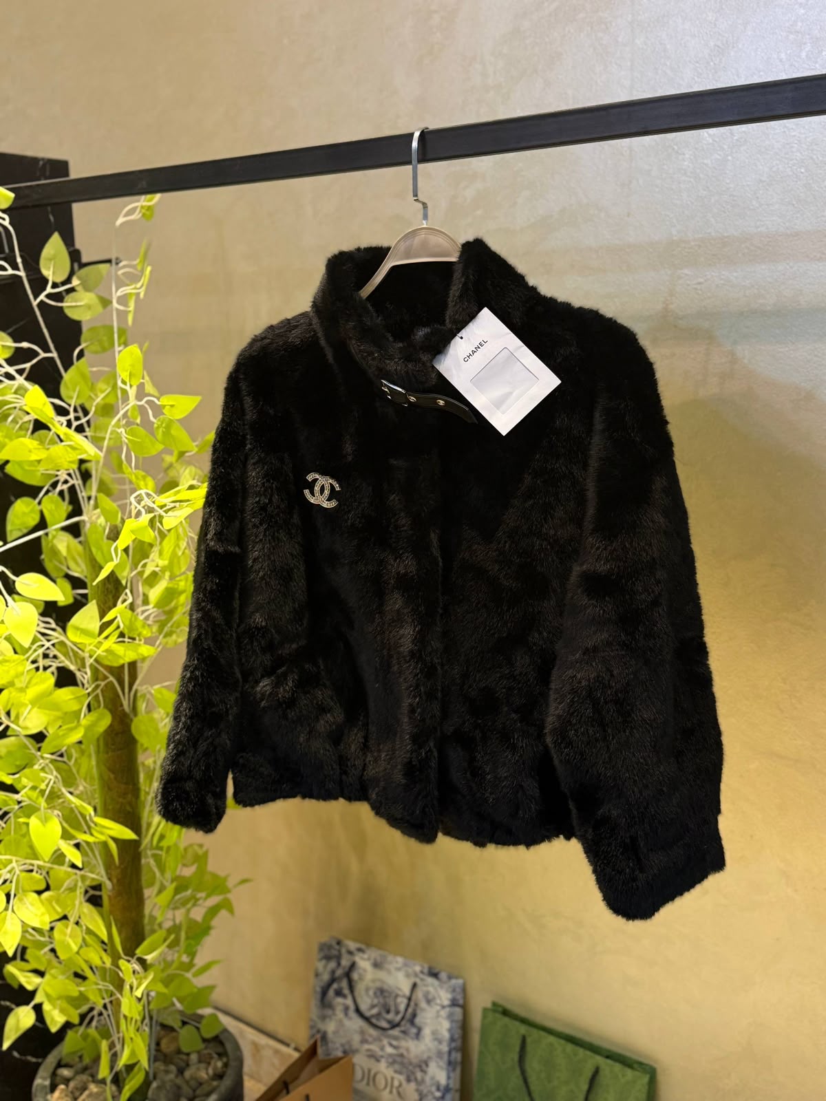 Chanel  Shearling Lambskin