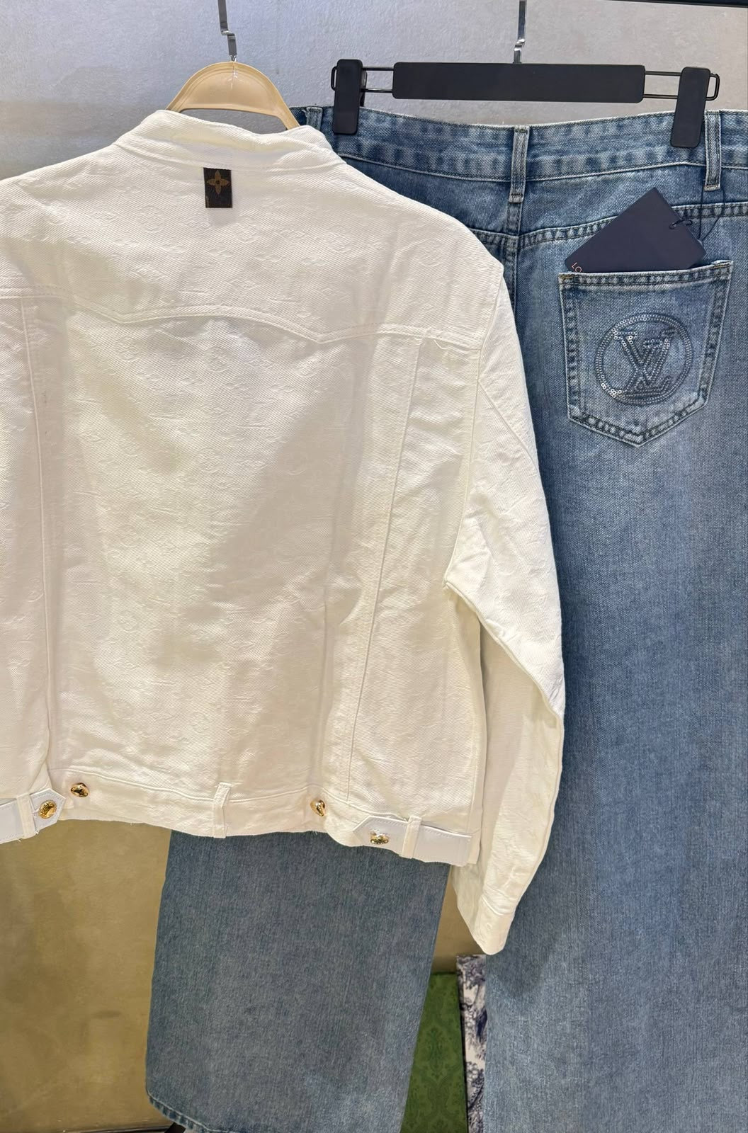 Louis Vuitton Monogram Jacquard Denim Jacket