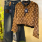 Louis Vuitton Monogram Fleece/Shearling Jacket