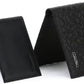 Men’s Genuine Leather Wallet & Card Holder – Black Pattern