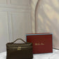 Loro Piana  Ostrich Extra Pocket L19 Pouch