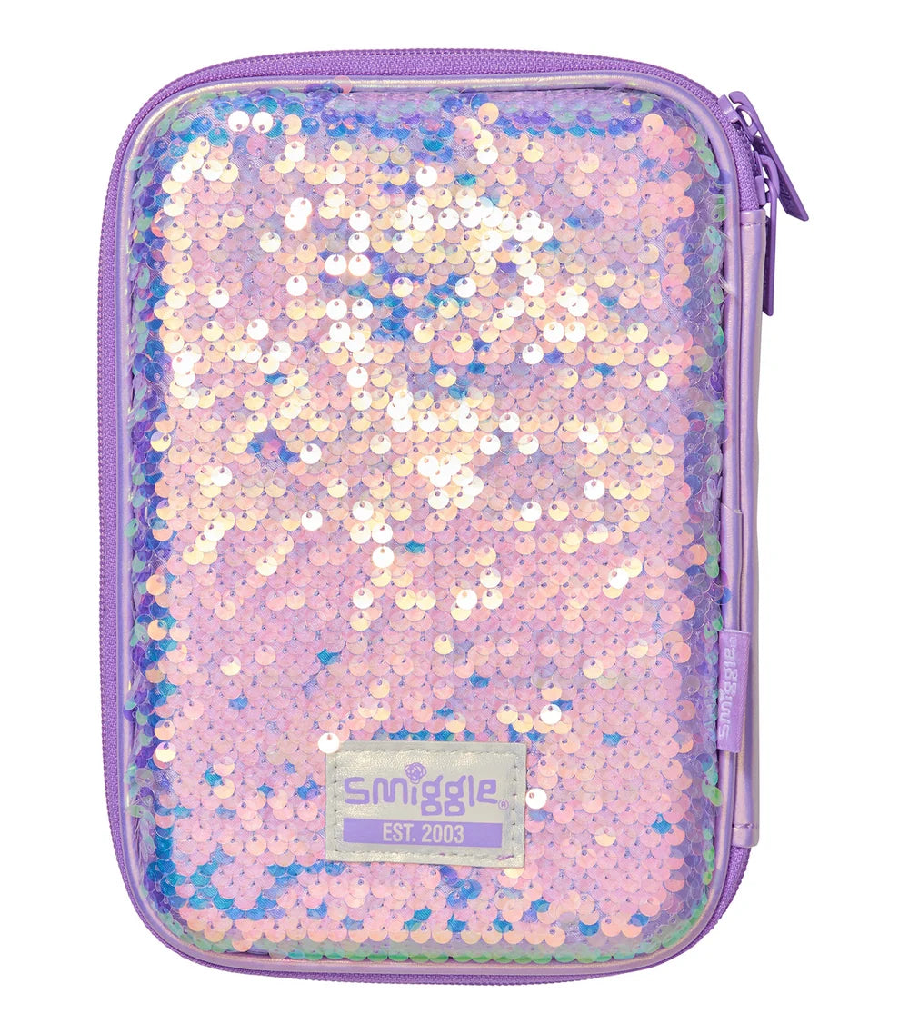 Smiggle Purple Bloom Classic Backpack