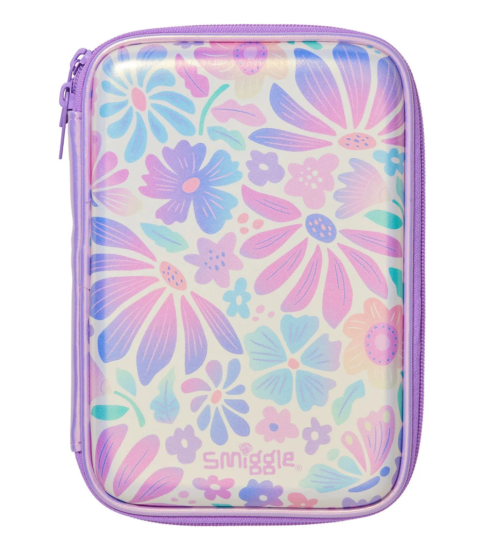Smiggle Purple Bloom Classic Backpack