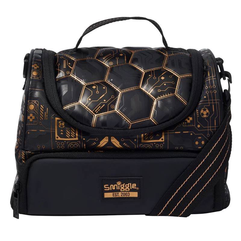 Smiggle Livewire Football Double Decker Lunch Bag