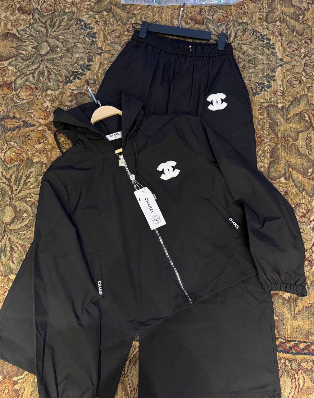 Chanel Hooded Windbreaker